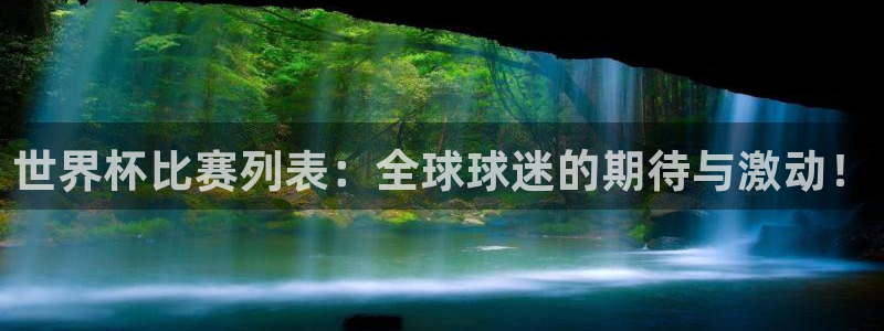 世界杯赛程表：世界杯比赛列表：全球球迷的期待与激动！